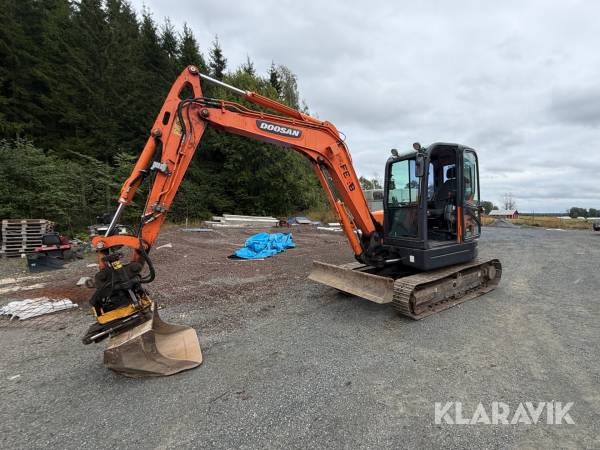 Grävmaskin Doosan DX60R