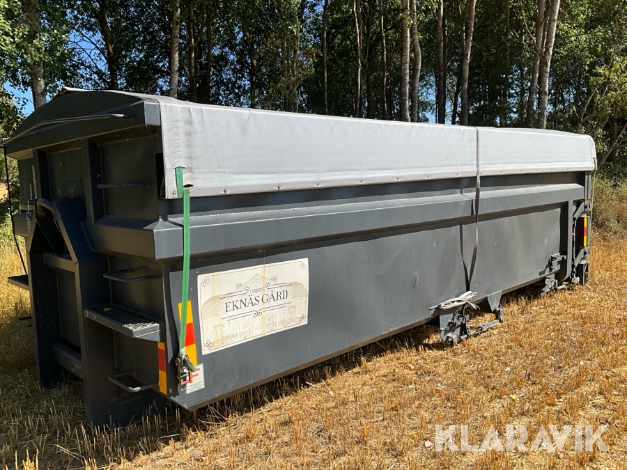 Lastväxlarcontainer spannmål Flakab 6meter