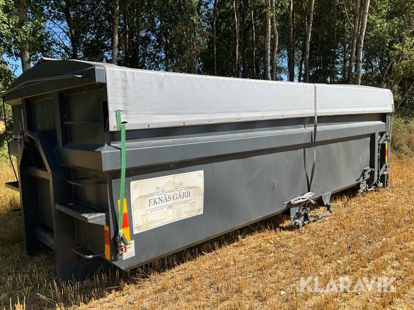 Lastväxlarcontainer spannmål Flakab 6meter