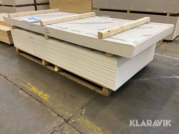 Vindskyddsskiva GYPROC Webertherm 500 42+14 st, ca 175 m2