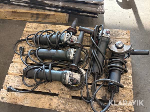 Vinkelslip Metabo 1550w