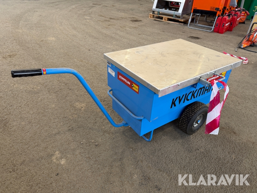 Verktygsvagn Kvickman 160 liter enaxlig