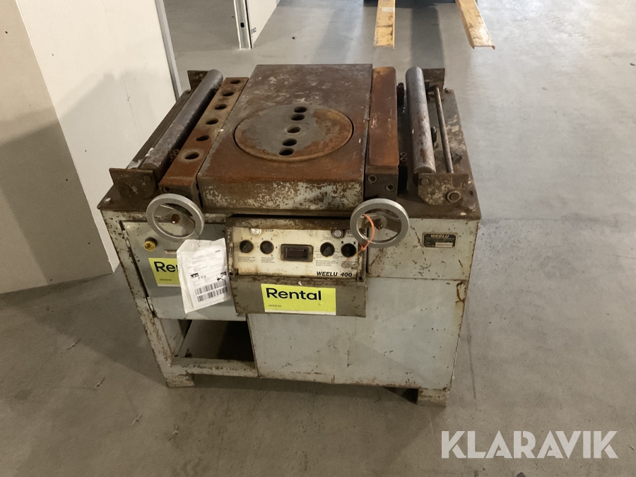 Bockningsmaskin Weelu 400