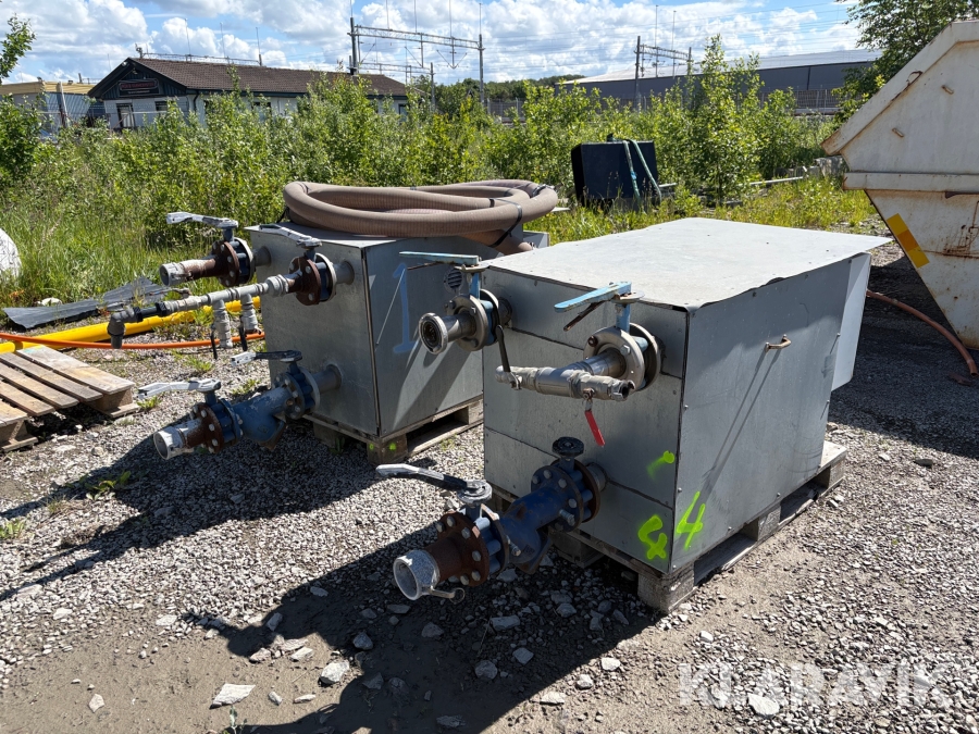 Tryckstegningspump / Boosterpump 2 st