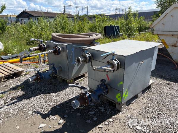 Tryckstegningspump / Boosterpump 2 st