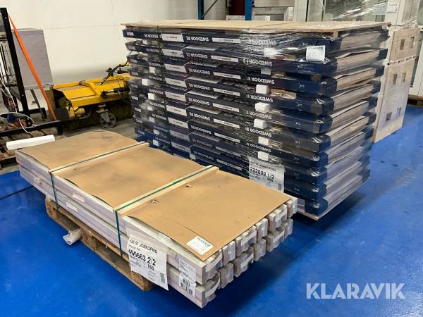 Innerdörrar och karm Seedorf 10st