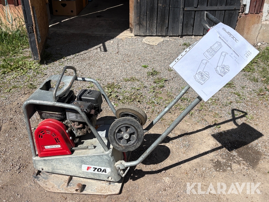 Markvibrator Swepac F 70 A