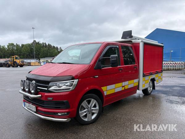 Pickup Volkswagen Transporter 4motion T32  med skåp 