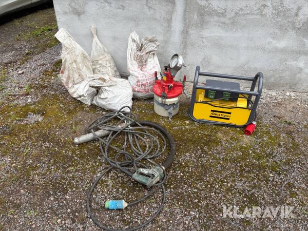 Gjut/ Betongkit Atlas Copco/Form+ Test CF25T