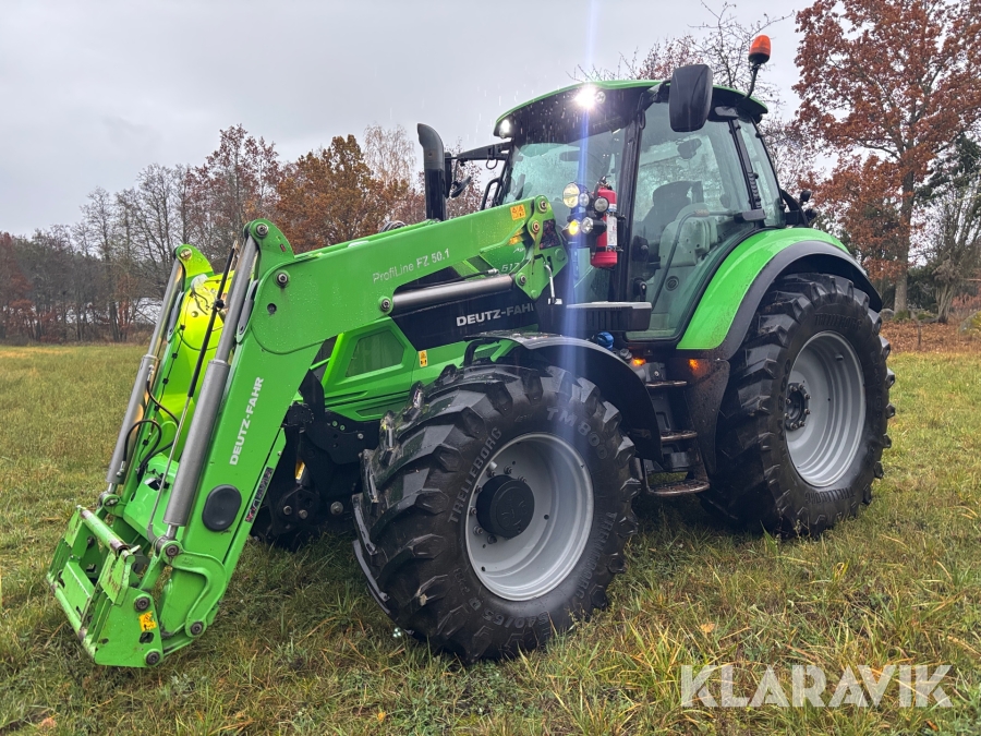Traktor Deutz 6175.4 TTV med lastare