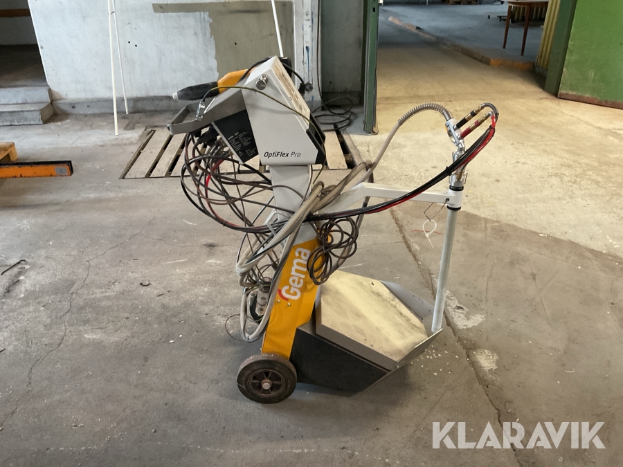 Pulverspruta Gema Optistar CG21 Optiflex Pro Optistar 4.0