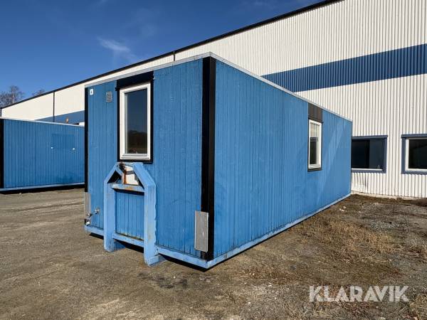 Personalvagn/ manskapbod på lastväxlarram