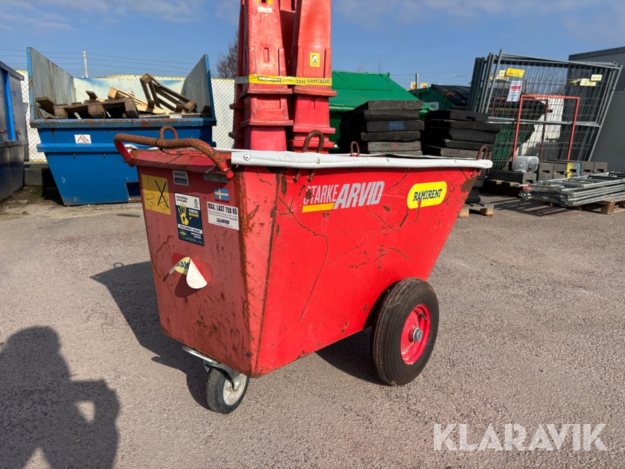 Fodervagn Starke Arvid 14000