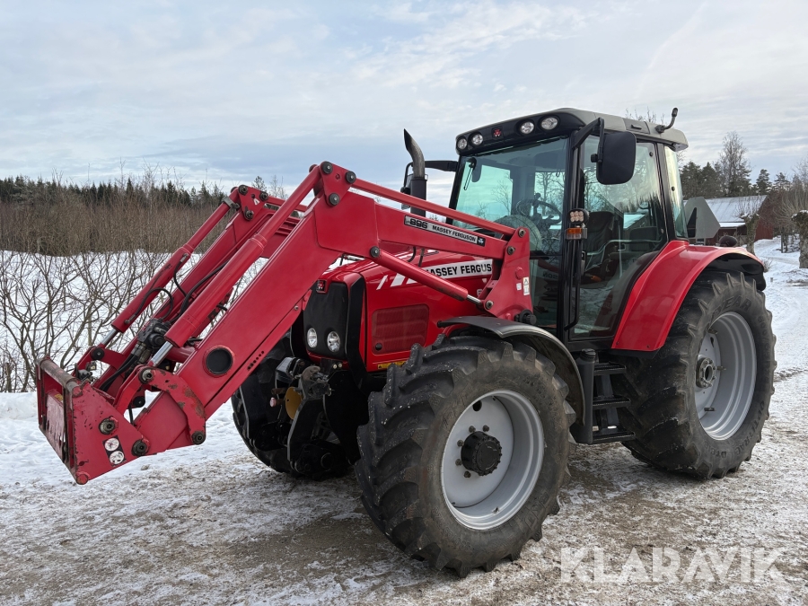 Traktor Massey Ferguson 6470 Dynashift med lastare