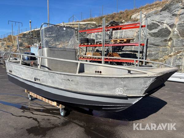 Aluminiumbåt med Tohatsu 70hk 2-takt