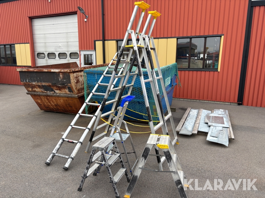 Stegar och arbetsbockar