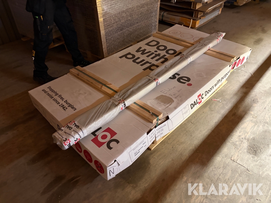 Ståldörr Daloc s30 brandklassad a60