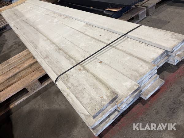 Panel 28x195 vitgrund