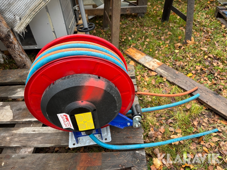 Slangvinda Faicom med Oxygen/Acetylen slang