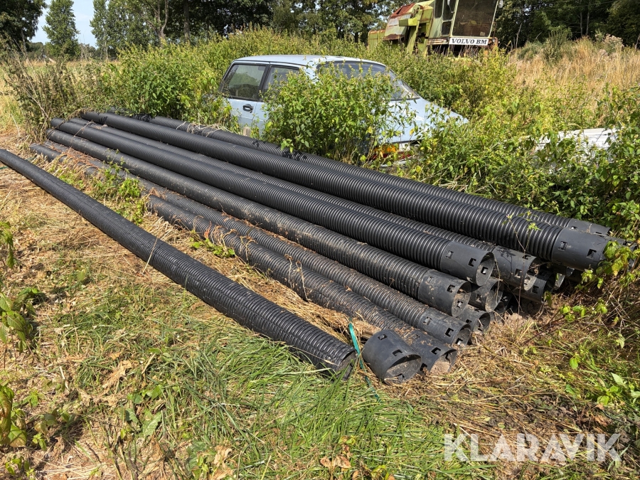 Dräneringsrör 160 mm x 6 m