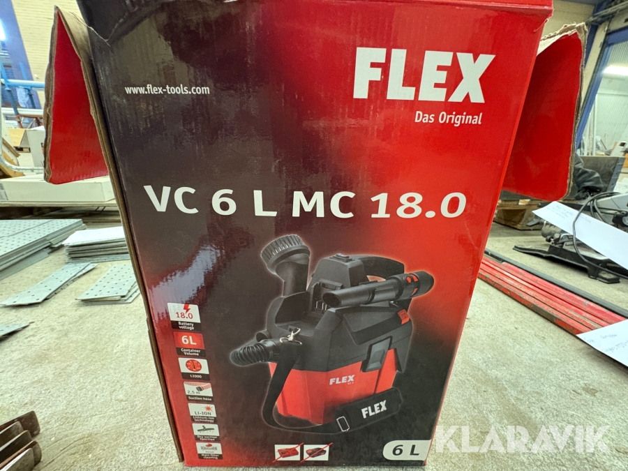 Dammsugare Flex VC 6L MC 18.0