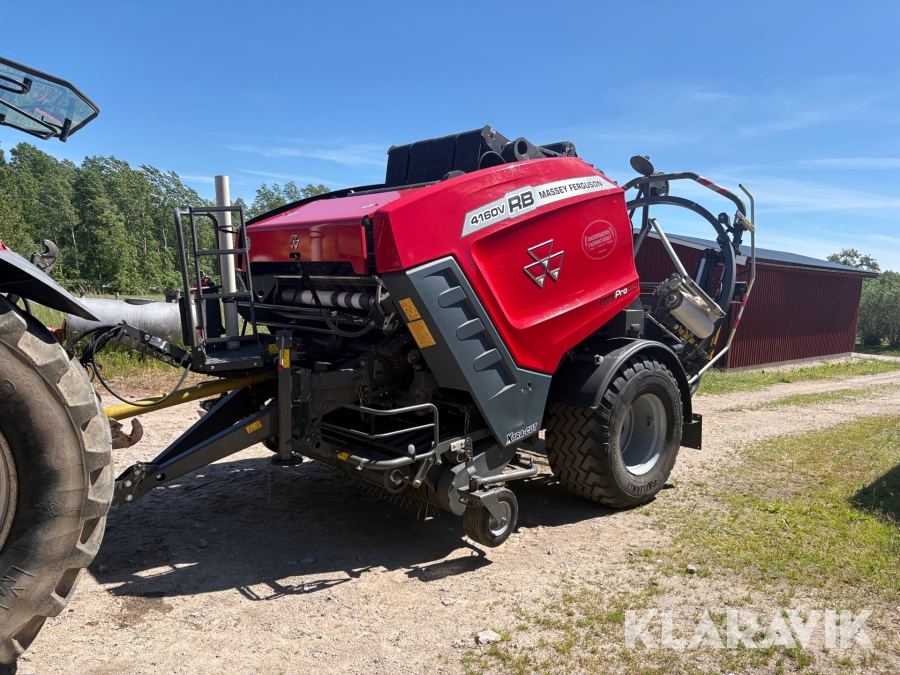 Rundbalspress Massey Ferguson 4160V