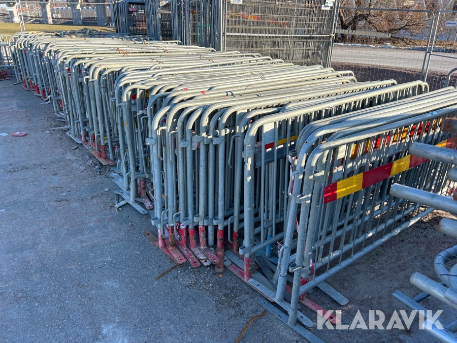 Kravallstaket ca 200 st