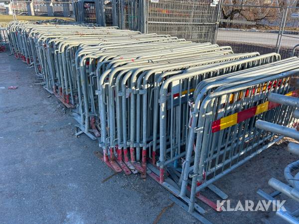 Kravallstaket ca 200 st
