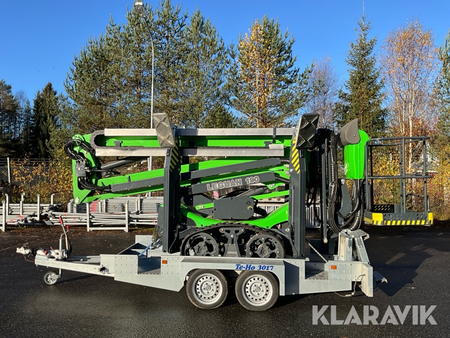 Vikbomslift / släpvagnslift Avant Leguan 190 spindellift