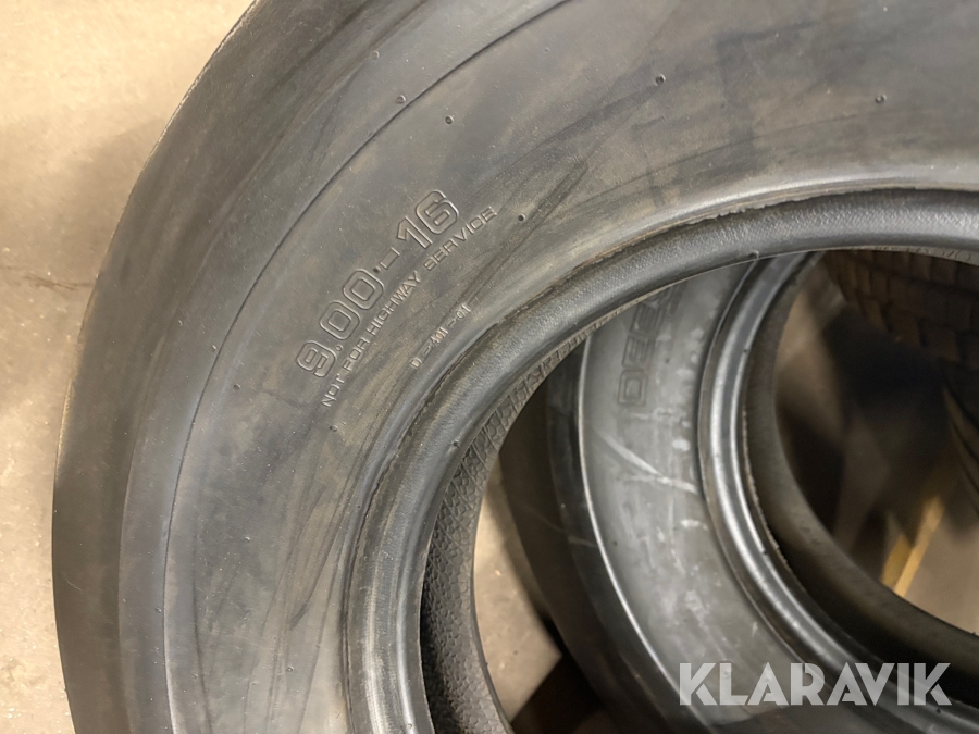 Traktorframdäck Deestone 900-16 2 st