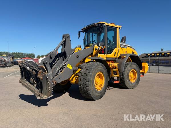 Hjullastare Volvo L90H med skevfäste