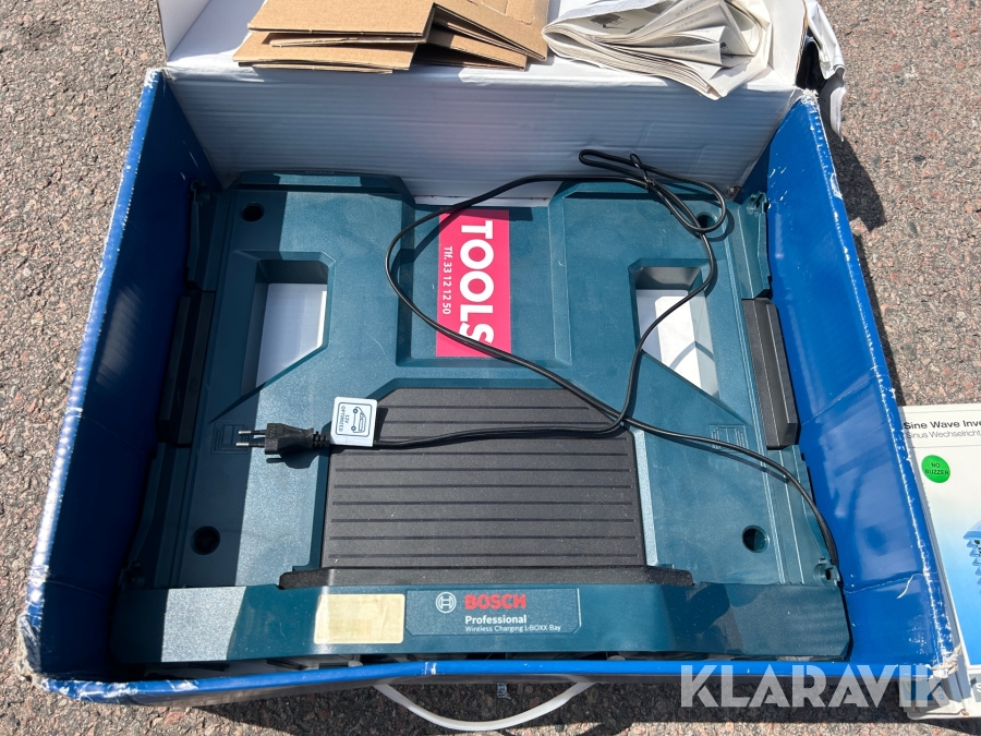 Trådlös laddare Bosch L-BOXX Bay