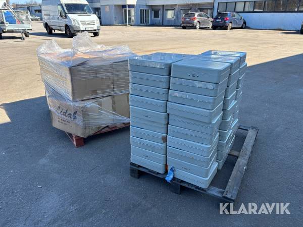 Parti med Nyckelskåp Lidab 130 st