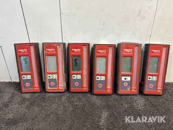Lasermottagare Hilti PRA20, PMA31