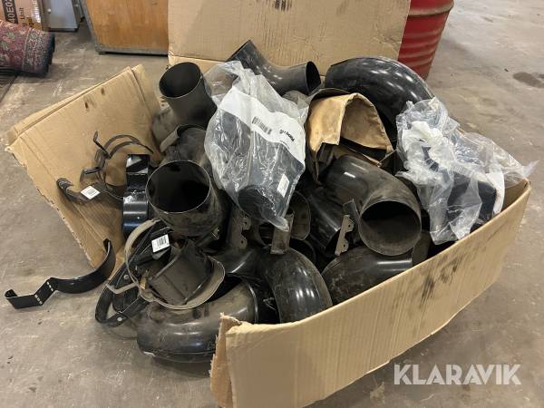 Stuprörsdelar 100 mm