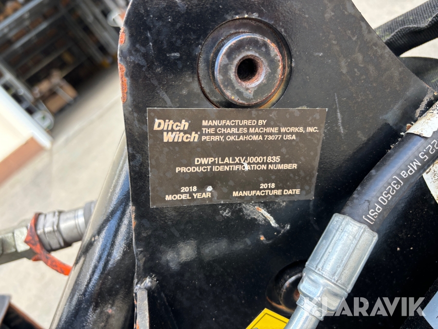 Redskapsbärare Ditch Witch R300, Staffanstorp, Klaravik aukt