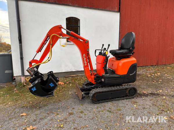 Grävmaskin Kubota K008-3