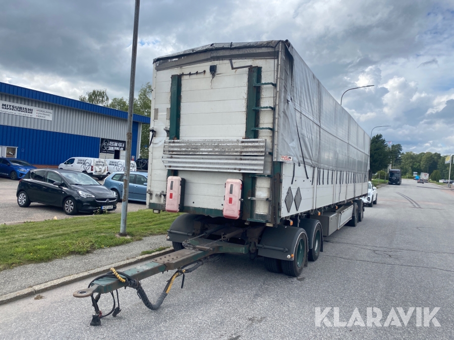 Spannmålssläp ORY T 18/20 TB 125