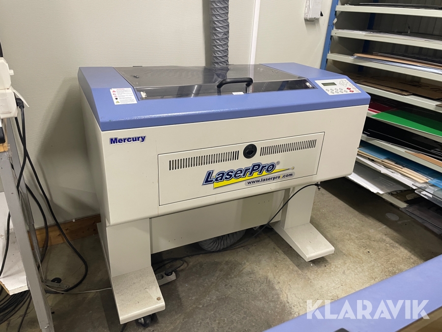Lasergravyrmaskin Mercury Laserpro 25W CO2