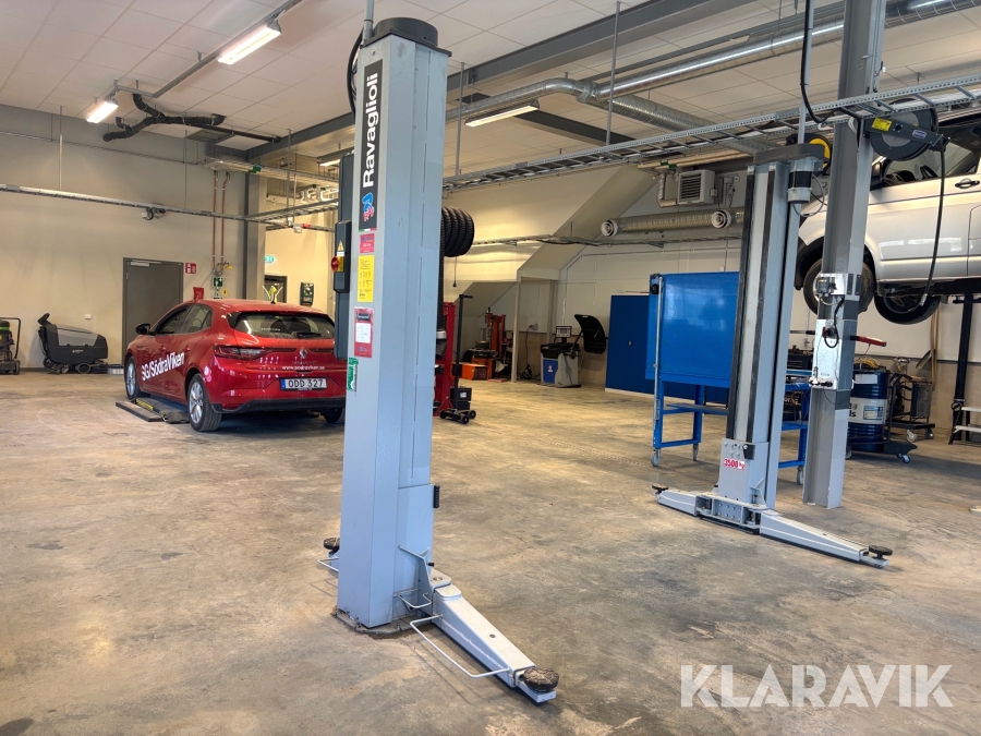 Tvåpelarlyft Ravaglioli KPX343 WK