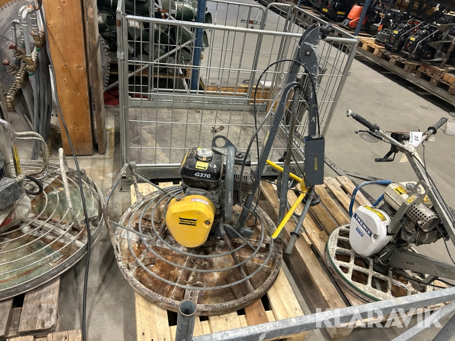 Glättare Atlas Copco G370
