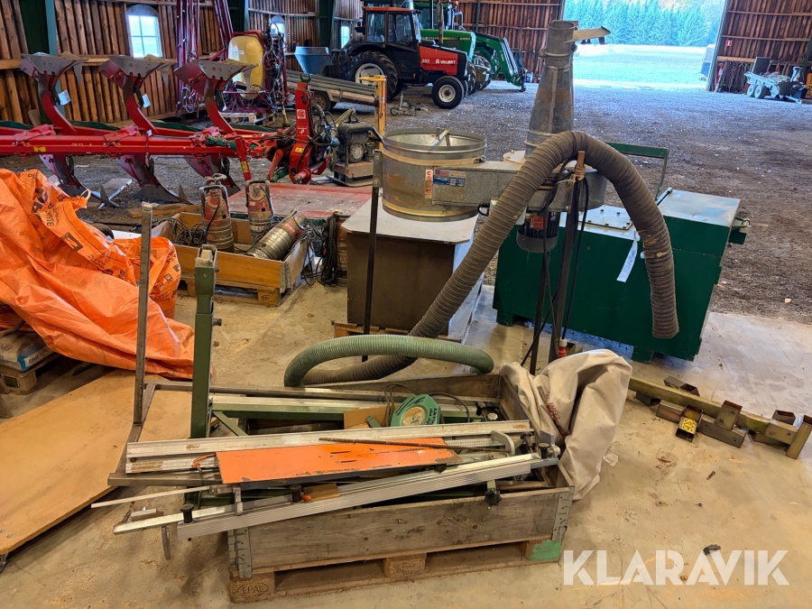 Spånsug & Tillbehör till såg Altendorf F90