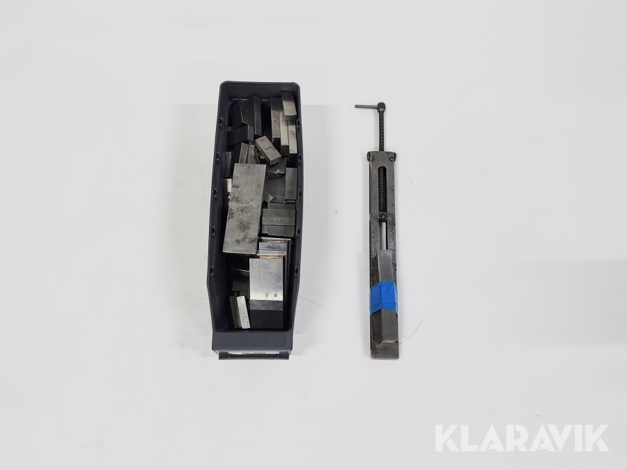 Parti med passbitar i olika dimensioner