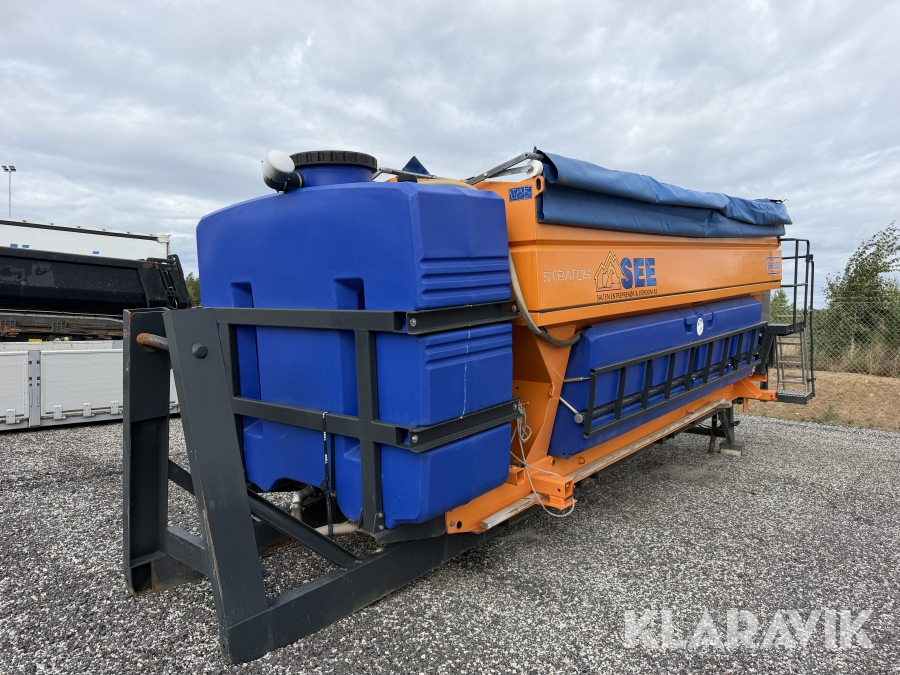Sandspridare med värme SCHMIDT Stratos B120-42 VCLN-490 LAVA