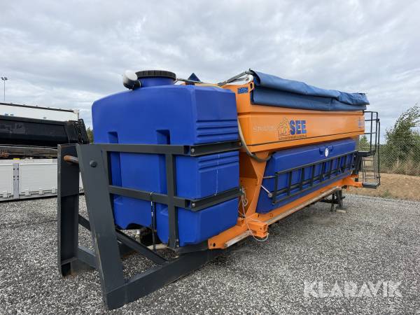 Sandspridare med värme SCHMIDT Stratos B120-42 VCLN-490 LAVA