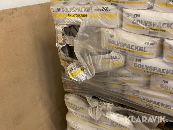 Golvspackel självtorkande Stilleryd Premium 240 SF 144 säckar /3st pall