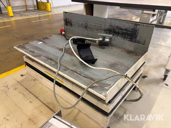 Lyftbord med tilt 1000kg