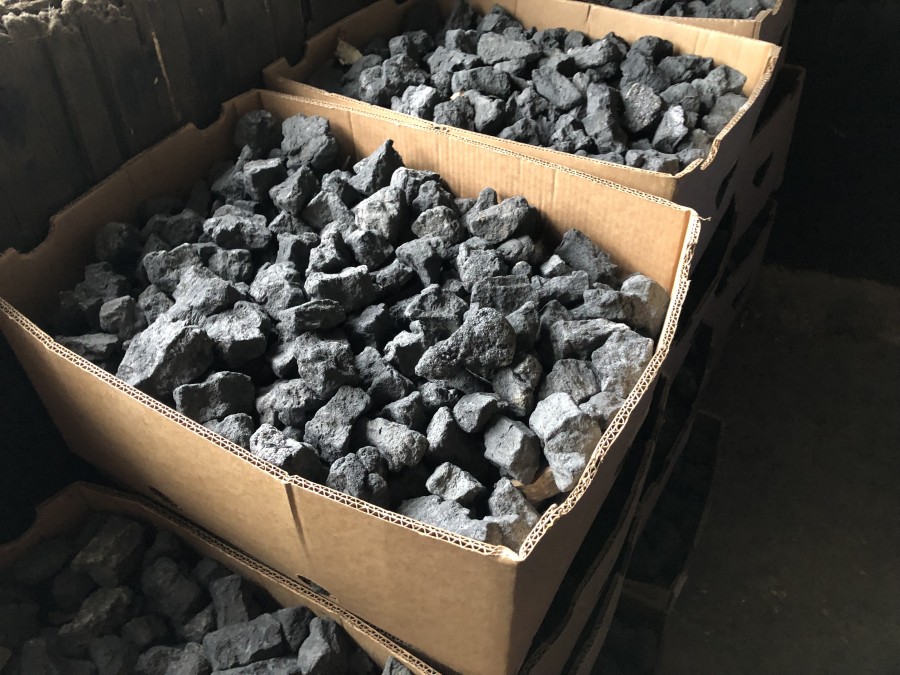 18st lådor Koks för smide bränsle