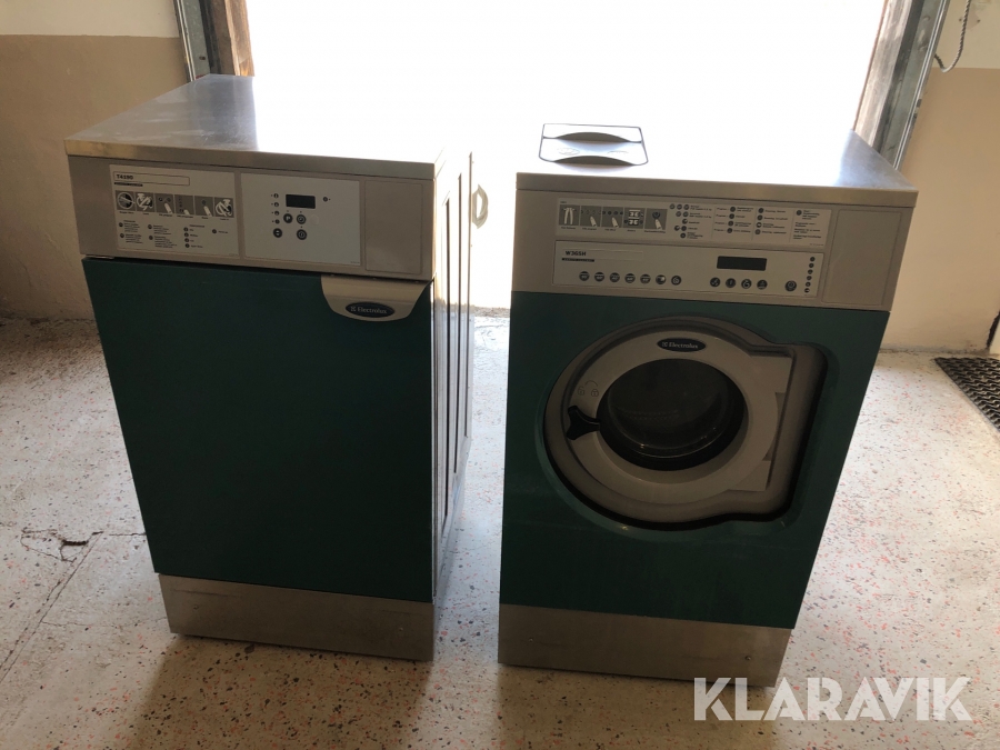 Fastighets tvättmaskin och torktumlare  Elektrolux T4190 /W365H 