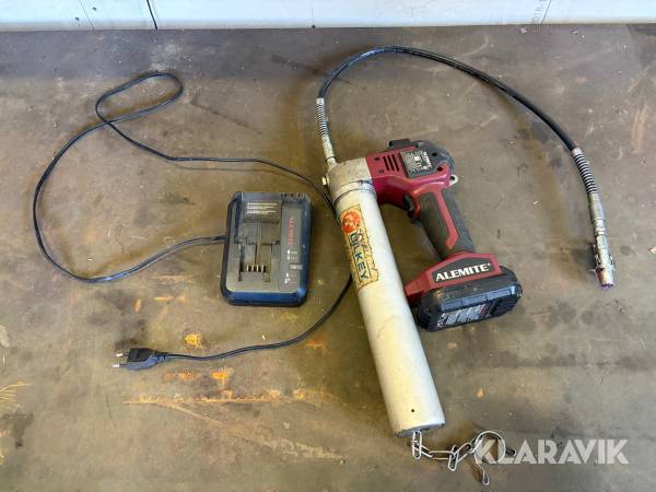 Fettspruta Alemint 596 elektrisk